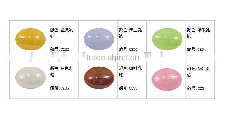 Newest new products synthetic loose cz gemstones