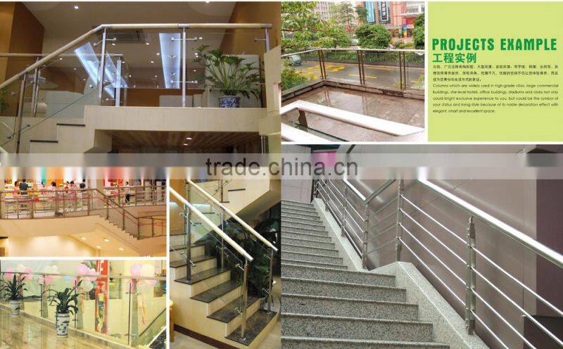 balcony stainless steel railing 2015 best design Aluminum column used t posts for sale