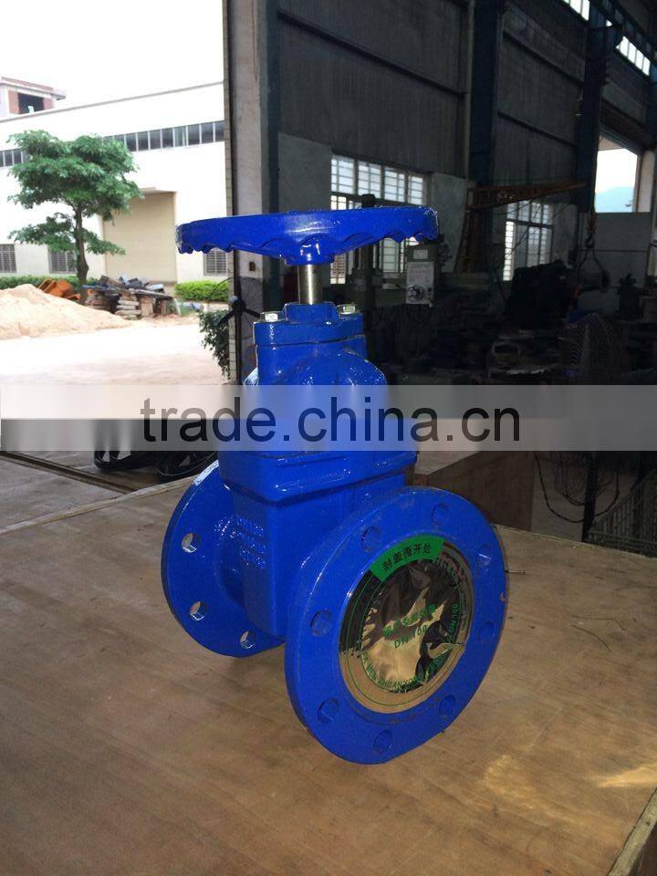 Ductile Iron DIN3352 F4 DN100(4 inch) Gate Valve PN10/PN16
