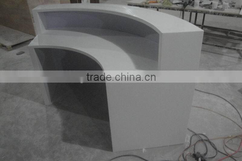 modern stone office small reception desks