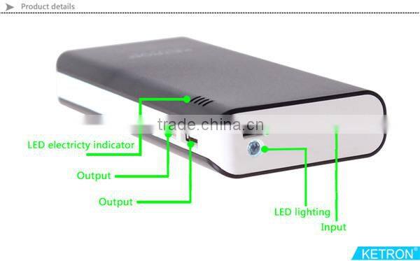 move power bank mobile power battery chargers 10000mah