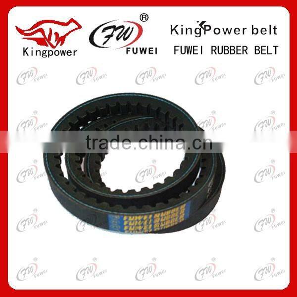 2016 CR raw cogged rubber v belts for industrial
