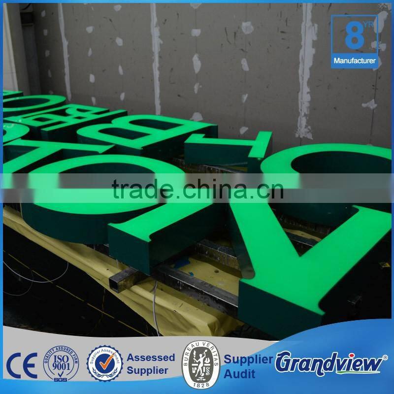 Led Advertising Alibaba Sign Up Illuminated 3d Letter Signs