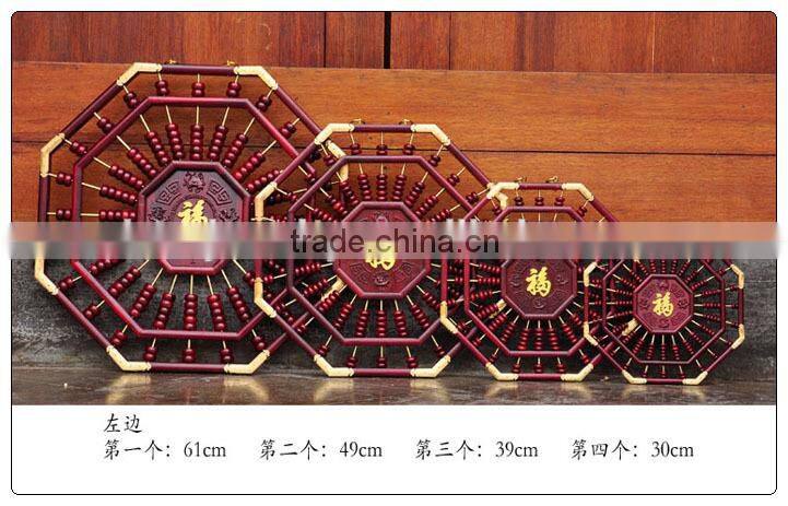 Padauk wooden Counting Frame, Chinese abacus