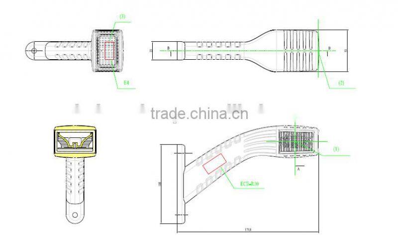 E-mark Approval 10-30V LED Truck Arm Side Marker Lamps
