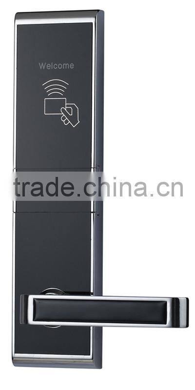 Noble black door lock with Electronic Induction