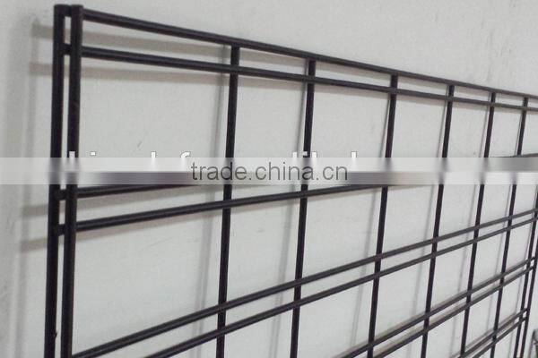 2015 Hot sale multifunctional Black Wire Mesh Slat Grid Display Panels