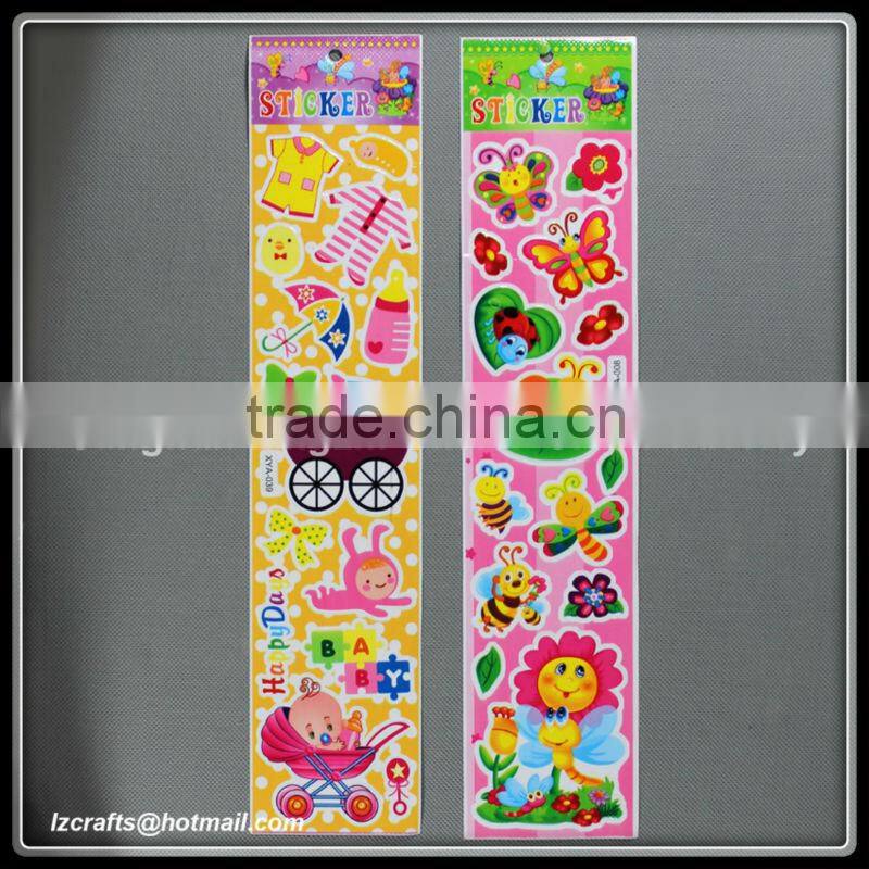 Fasion Nonwoven Fabric Stickers / self adhesive non-woven fabric non-wowen sticker