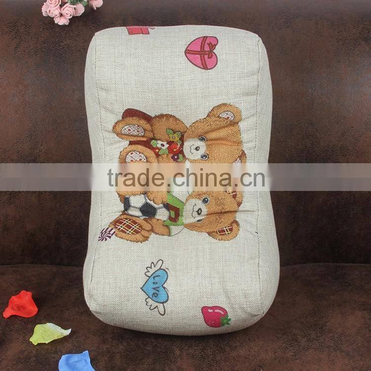 2015 new cartoon lovers Little bear waist cushion cover thicken the symbol of love