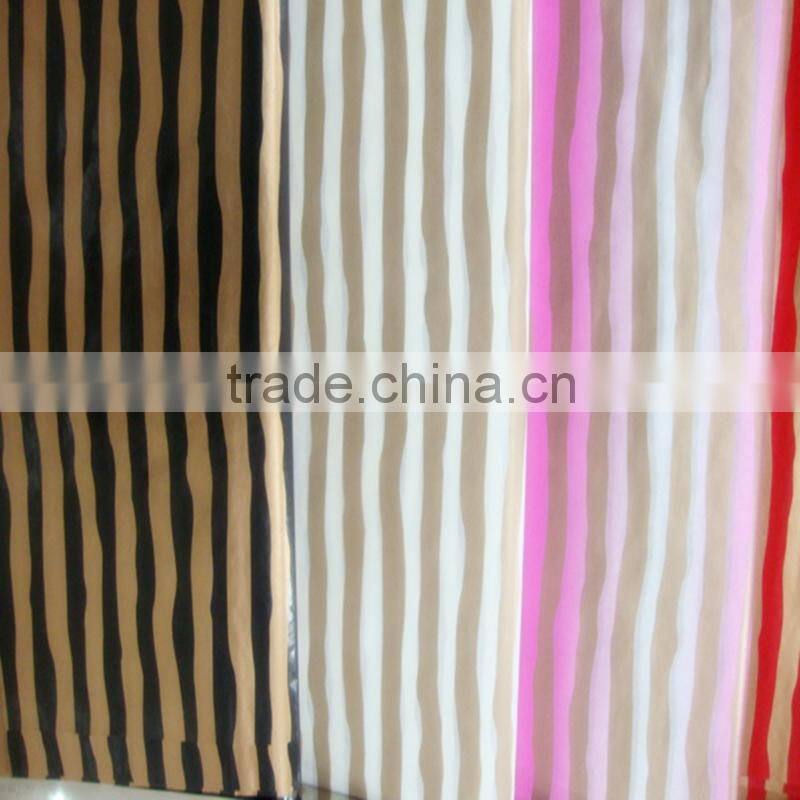 Multi Colors Plastic Printing Wrapping Paper In Fashionable Types