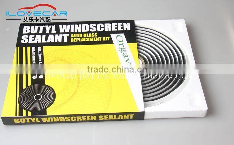 NEW product BUTYL WINDSCREEN SEALANT xyg auto glass raplace Solid sealant,car kit S-shape SEALANT