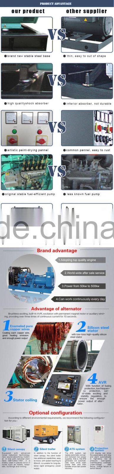 VOLVO 500kw / 625kva Diesel Generating Set + Engga Engine