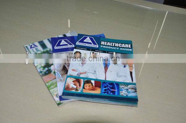 2013 high quality custom shoes catalogue printing