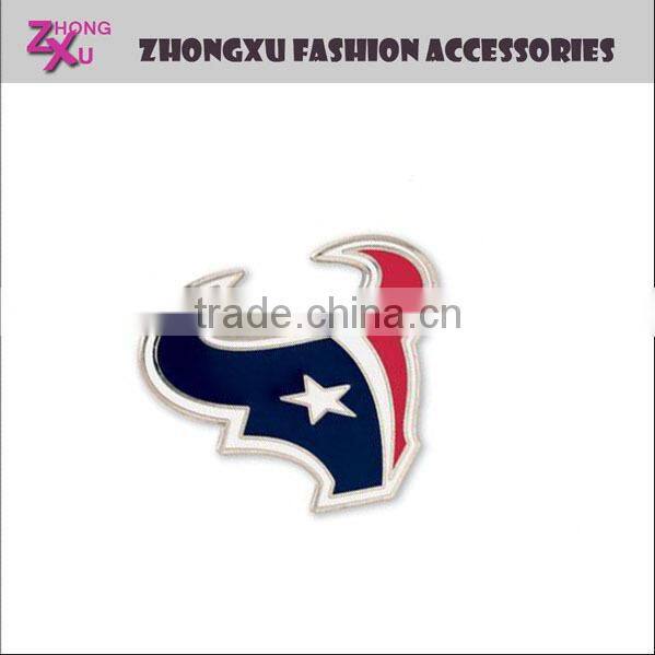 high quality wholesale custom NFL Houston Texans brooch