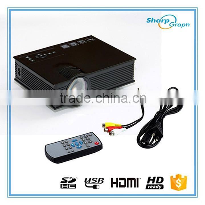 2016 Wholesale UNIC Full HD LED Laser Beamer 3D Holographic 1080p Projector UC40+