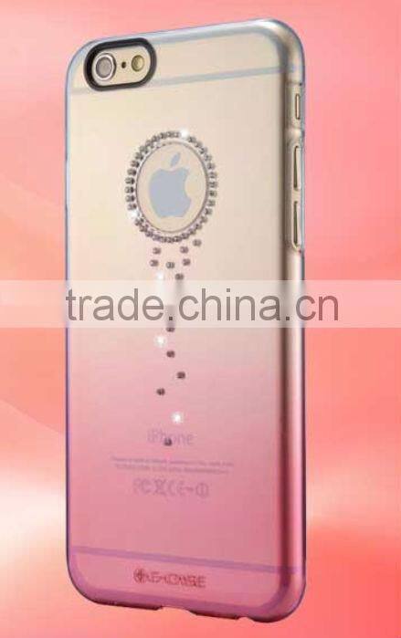 G case diamonds shell case for iphone 6 plus