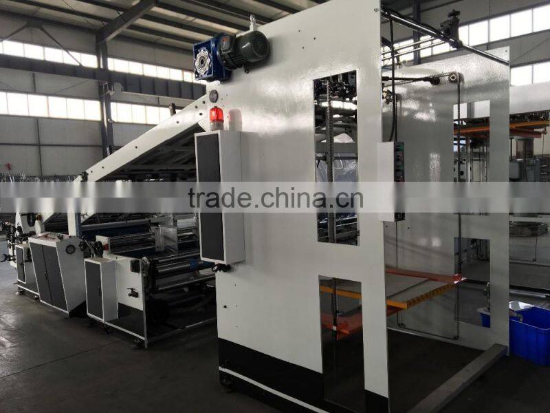 High Speed Automatic Flute Laminator Machine