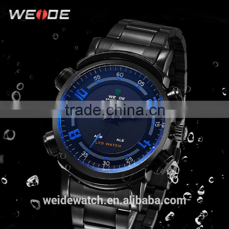 WEIDE 3atm water resistant stainless steel watch wholesale alibaba express china WH1101B-3