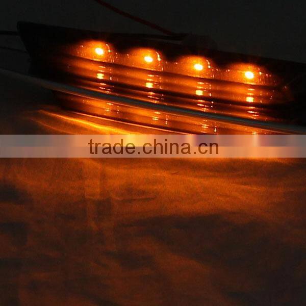 Car accessories led side lamps LED turn signal lights for BMW E92 E90 E81 E82 E87 E88 E91 E60 E61 smoke M logo