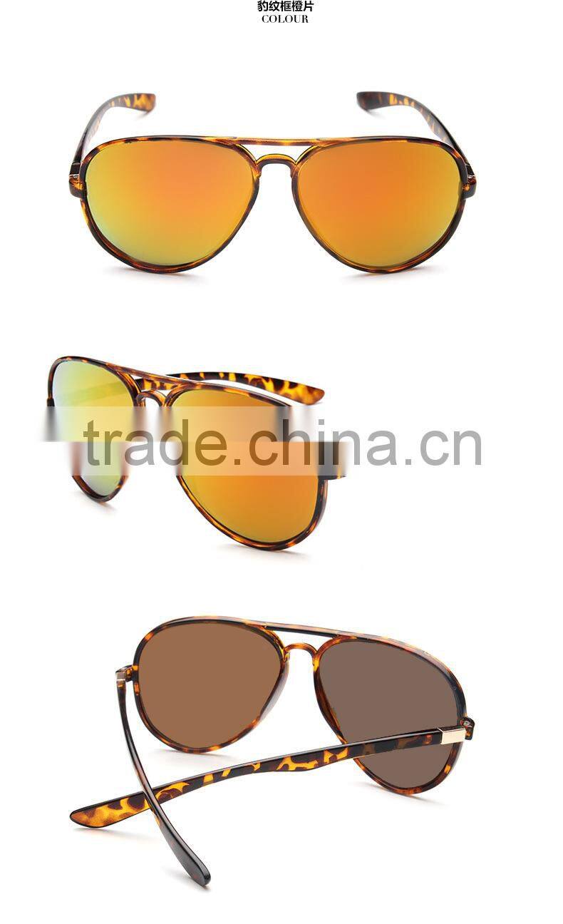 New product fashion sunglasses with color film wholesale