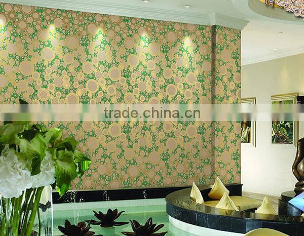 hot beauty corridor KTV waterproofing wallpaper vinyl wallpaper wall decoration for bar