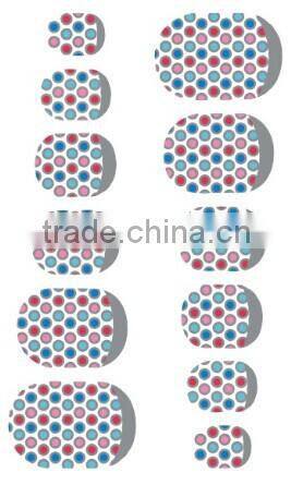 nail arts design beauty personal care non-toxic safty children nail stickers
