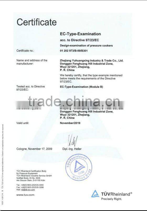 6L 24cm Diameter Pressure cooker 6L fast cookware