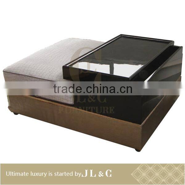 JS14-20 Living Room Furniture Sectional Sofa Full Grain Leather Sofa JL&C Luxury Home Furniture New Sofa Designs