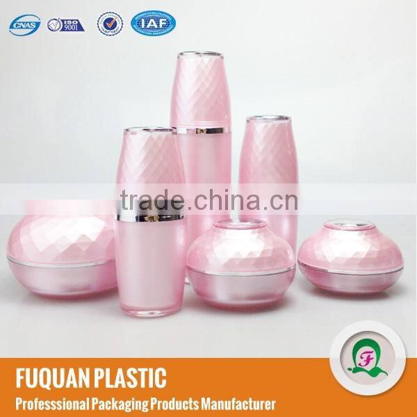 Acrylic cosmetic lotion bottle