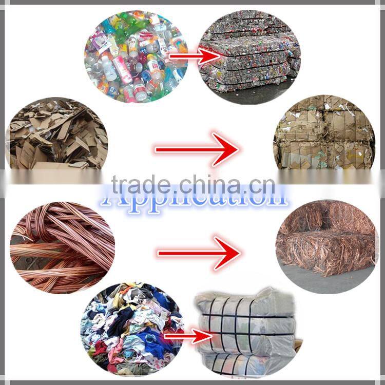 aluminium can packaging machine waste copper baler (High Quality)