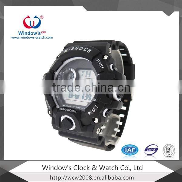 Digital sport wrist watch multifunctional watch brand