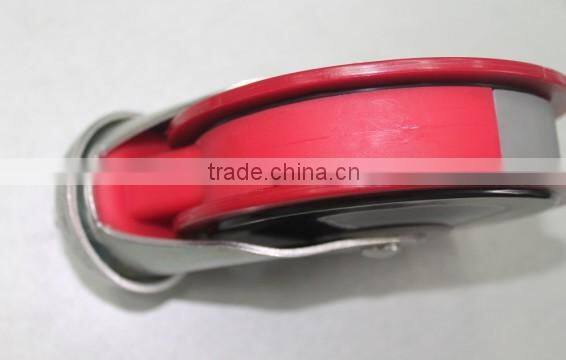 5'' dual dishes shopping trolley caster