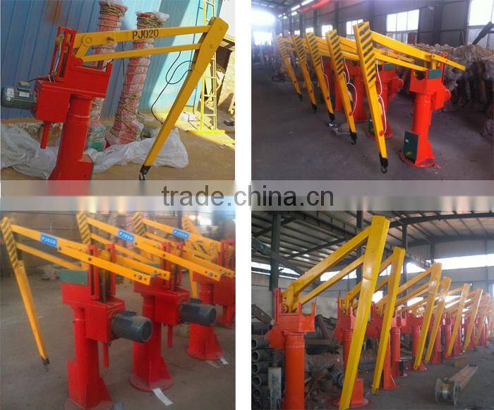 PJ type 600kg mini balance crane for workshop