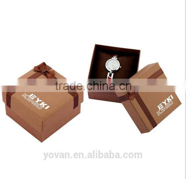 Wholesale New Arrival!! luxury watches watches box paper Watch Box with Pillow Paper Gift Boxes Case For Jewelry Box