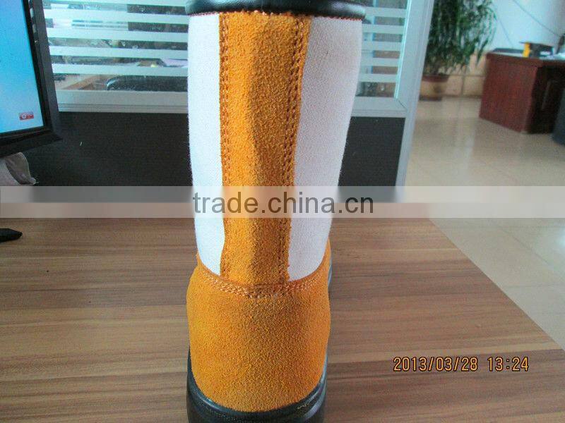 no lace rubber safety boot