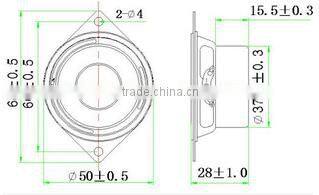 FBS68 speaker with ear inner-magnet speaker loud speaker ( FBELE)
