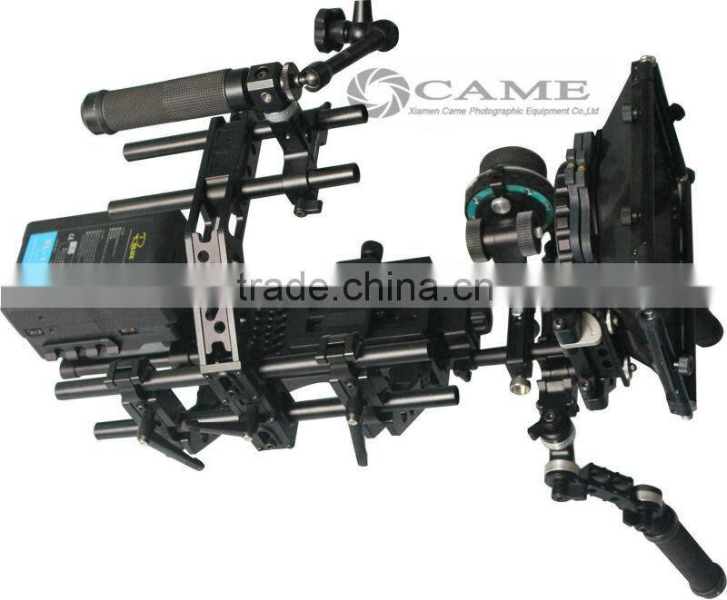 DSLR Rig Rigs Video Shoulder Camera Support Stabilizer Matte Box Follow Focus