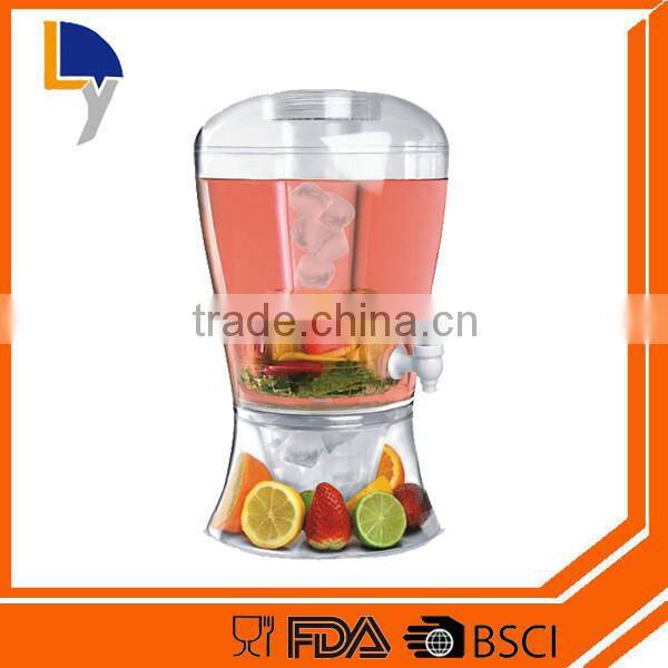 BPA Free Certification and Plastic Material fruit infuser pitcher