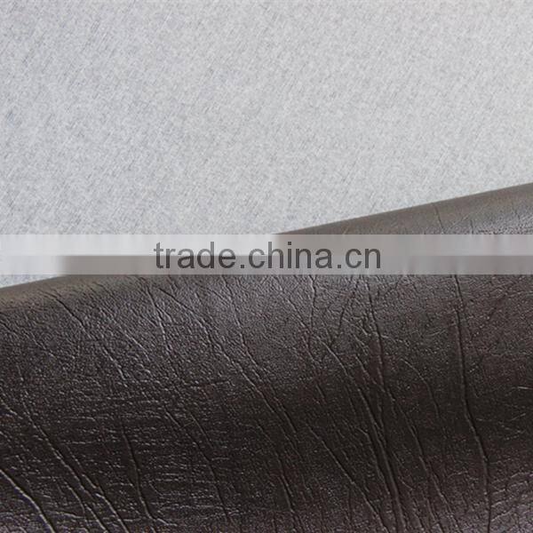 PVC decoration leather with metalic color ,popular use for home upholstery ,sofa cover
