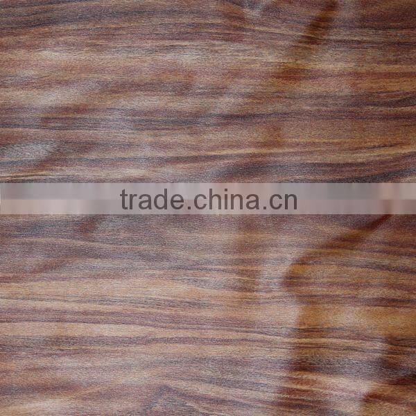 Embossed Semi PU textured faux leather use for home decoration and wallpaper