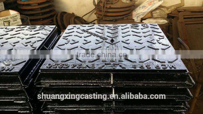 ductile iron manhole covers with different size and type cast iron heavy duty manhole covers sizes for sale