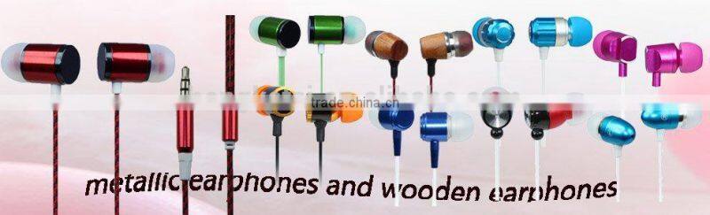 Low radiation earphone fancy cable eaphone