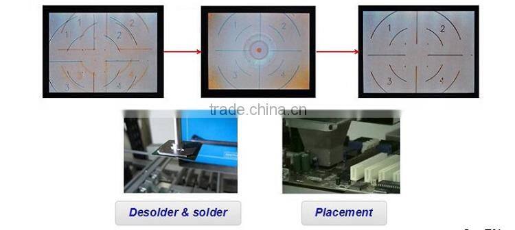 BGA rework machine automatic pick and place repair motherboard of mobile and laptop