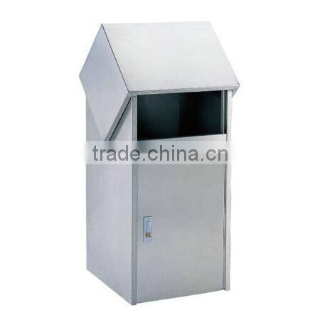 Outdoor Segregated Metal Color Eco-friendly Waste Bin/Garbage Bin/Rubbish Bin