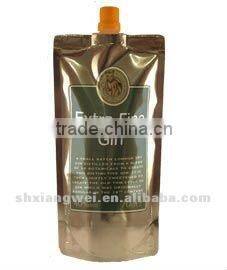 standing up food grade nozzle bag