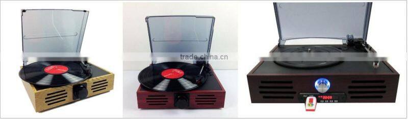 Rain lane Retro Turntable Vinyl player with USB Turntable