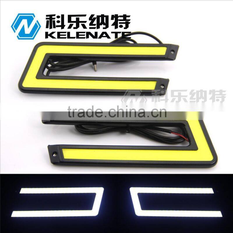 2015 New style led car daytime running lights /COB Car led drl 12V 17cm