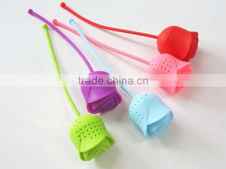 Top grade hot-sale silicone tea ball infuser wholesale