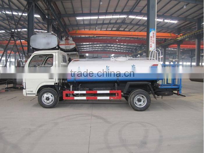 mobile dongfeng Watering truck sprinkling spayer truck lhd or rhd dongfeng 5000L water tank truck