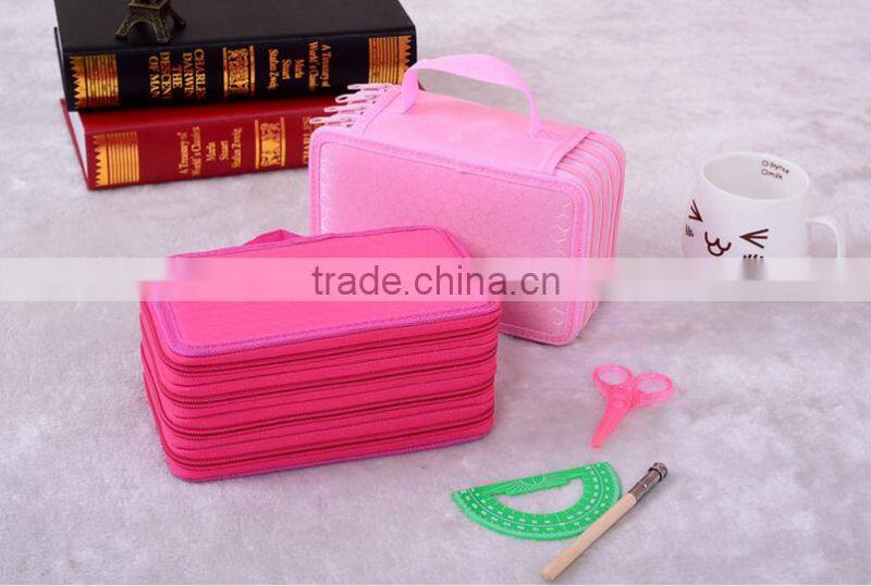 Portable multifunctional plastic pen display case